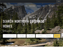 Tablet Screenshot of northerncoloradohomefinder.com